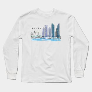 Busan Marine City Long Sleeve T-Shirt